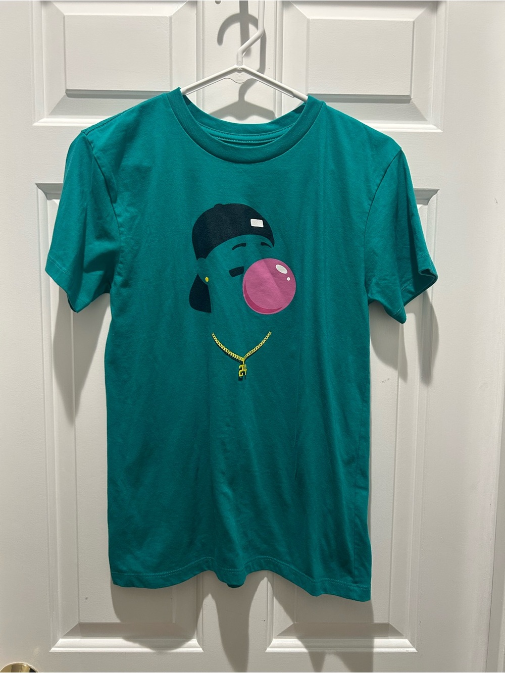 BASEBALLISM Teal Bubble Gum Graphic Tee